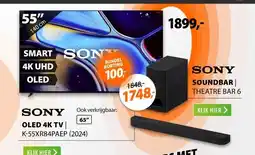 Expert Sony K-55XR84PAEP BRAVIA 8 aanbieding