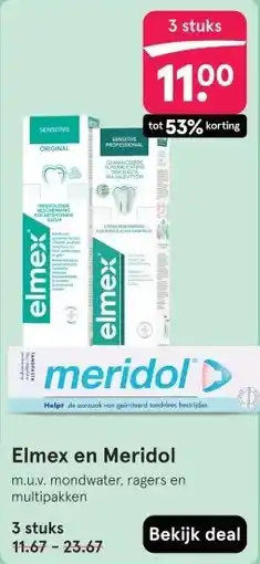 Etos Elmex en Meridol aanbieding
