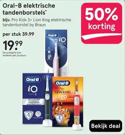 Etos Oral-B elektrische tandenborstels aanbieding