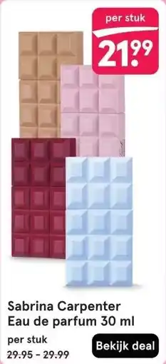 Etos Sabrina Carpenter Eau de parfum 30 ml aanbieding