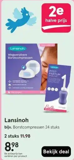 Etos Lansinoh aanbieding