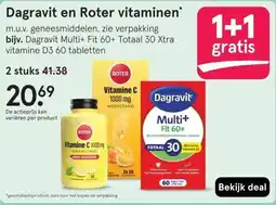 Etos Dagravit en Roter vitaminen aanbieding