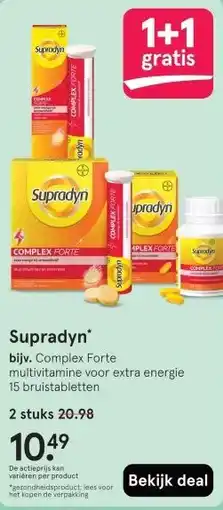 Etos Supradyn' aanbieding