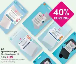 DA DA Sportbandages aanbieding