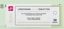 DA DA Loratadine aanbieding
