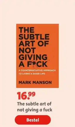 Bruna The subtle art of not giving a fuck aanbieding