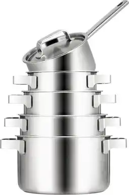 Wehkamp Sola pannenset Ruby (5-delig) aanbieding