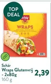 Holland & Barrett Wraps Glutenvrij - 2x80g aanbieding