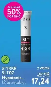 Holland & Barrett SLT07 Hypotonic Electrolyte Drink Mild Berry - 12 tabletten aanbieding