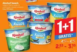 Coop Almhof kwark aanbieding