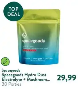 Holland & Barrett Spacegoods Hydro Dust Electrolyte + Mushroom Blend Watermeloensmaak - 174g aanbieding