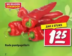 Nettorama Rode puntpaprika's aanbieding