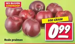 Nettorama Rode pruimen aanbieding