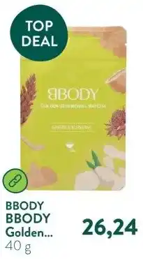 Holland & Barrett BBODY Golden Ceremonial Matcha Gember & Kurkuma aanbieding