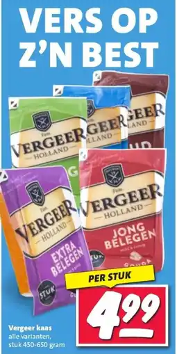 Nettorama Vergeer kaas aanbieding