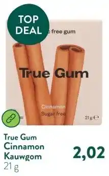 Holland & Barrett Cinnamon Kauwgom aanbieding