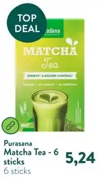Holland & Barrett Matcha Tea - 6 sticks aanbieding