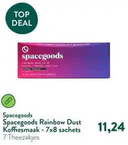 Holland & Barrett Spacegoods Rainbow Dust Koffiesmaak - 7x8 sachets aanbieding