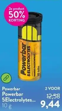 Holland & Barrett Powerbar 5Electrolytes Mango Passionfruit - 10 bruistabletten aanbieding