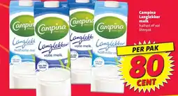 Nettorama Campina Langlekker melk aanbieding
