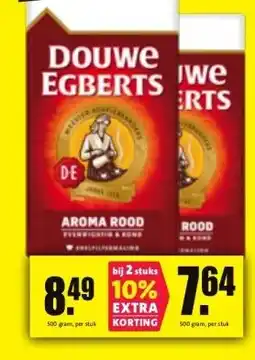 Nettorama DOUWE EGBERTS AROMA ROOD aanbieding