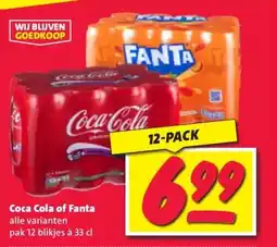 Nettorama Coca Cola of Fanta aanbieding