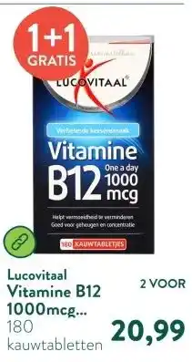 Holland & Barrett Vitamine B12 1000mcg Kersensmaak - 180 kauwtabletten aanbieding