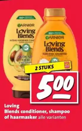 Nettorama Loving Blends conditioner, shampoo of haarmasker aanbieding