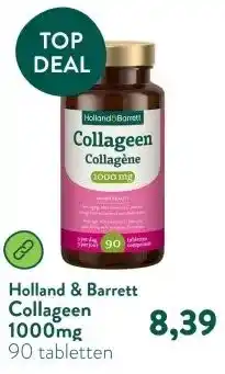 Holland & Barrett Collageen 1000mg aanbieding