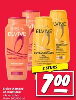 Nettorama Elvive shampoo of conditioner aanbieding