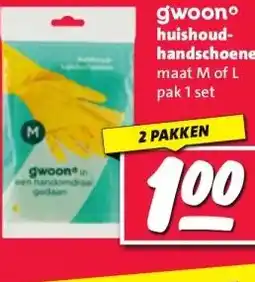 Nettorama gwoono huishoud- handschoenen aanbieding