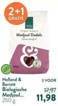 Holland & Barrett Biologische Medjoul Dadels aanbieding