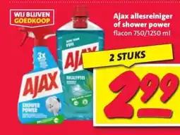 Nettorama Ajax allesreiniger of shower power aanbieding