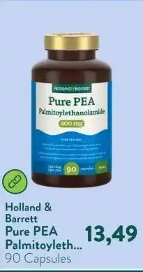 Holland & Barrett Pure PEA Palmitoylethanolamide 400mg aanbieding