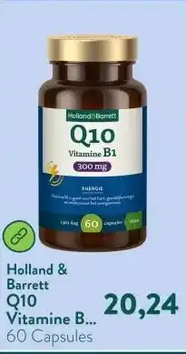 Holland & Barrett Q10 Vitamine B1 300mg aanbieding