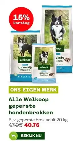 Welkoop Alle Welkoop geperste hondenbrokken aanbieding