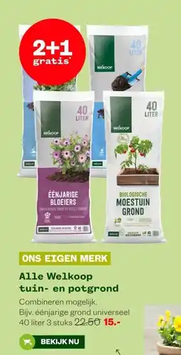 Welkoop Alle Welkoop tuin- en potgrond aanbieding
