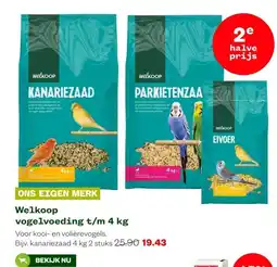 Welkoop Welkoop vogelvoeding t/m 4 kg aanbieding