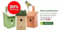 Welkoop Alle nestkasten aanbieding