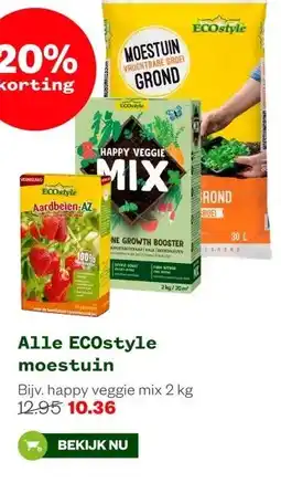 Welkoop Alle ECOstyle moestuin aanbieding