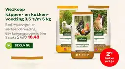 Welkoop Welkoop kippen- en kuiken-voeding 3,5 t/m 5 kg aanbieding