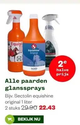 Welkoop Alle paarden glanssprays aanbieding