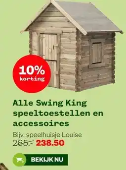 Welkoop Alle Swing King speeltoestellen en accessoires aanbieding