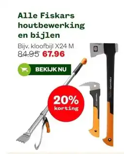 Welkoop Alle Fiskars houtbewerking en bijlen aanbieding