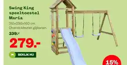Welkoop Swing King speeltoestel Maria aanbieding