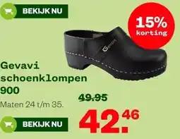 Welkoop Gevavi schoenklompen 900 aanbieding