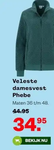 Welkoop Veleste damesvest Phebe aanbieding
