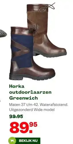 Welkoop Horka outdoorlaarzen Greenwich aanbieding