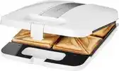Conrad Clatronic ST3629 Sandwich toaster Wit, Zilver aanbieding