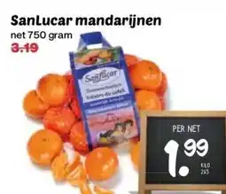 CoopCompact Sanlucar mandarijnen aanbieding